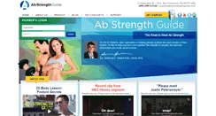 Desktop Screenshot of absstrengthguide.com