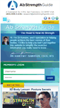 Mobile Screenshot of absstrengthguide.com